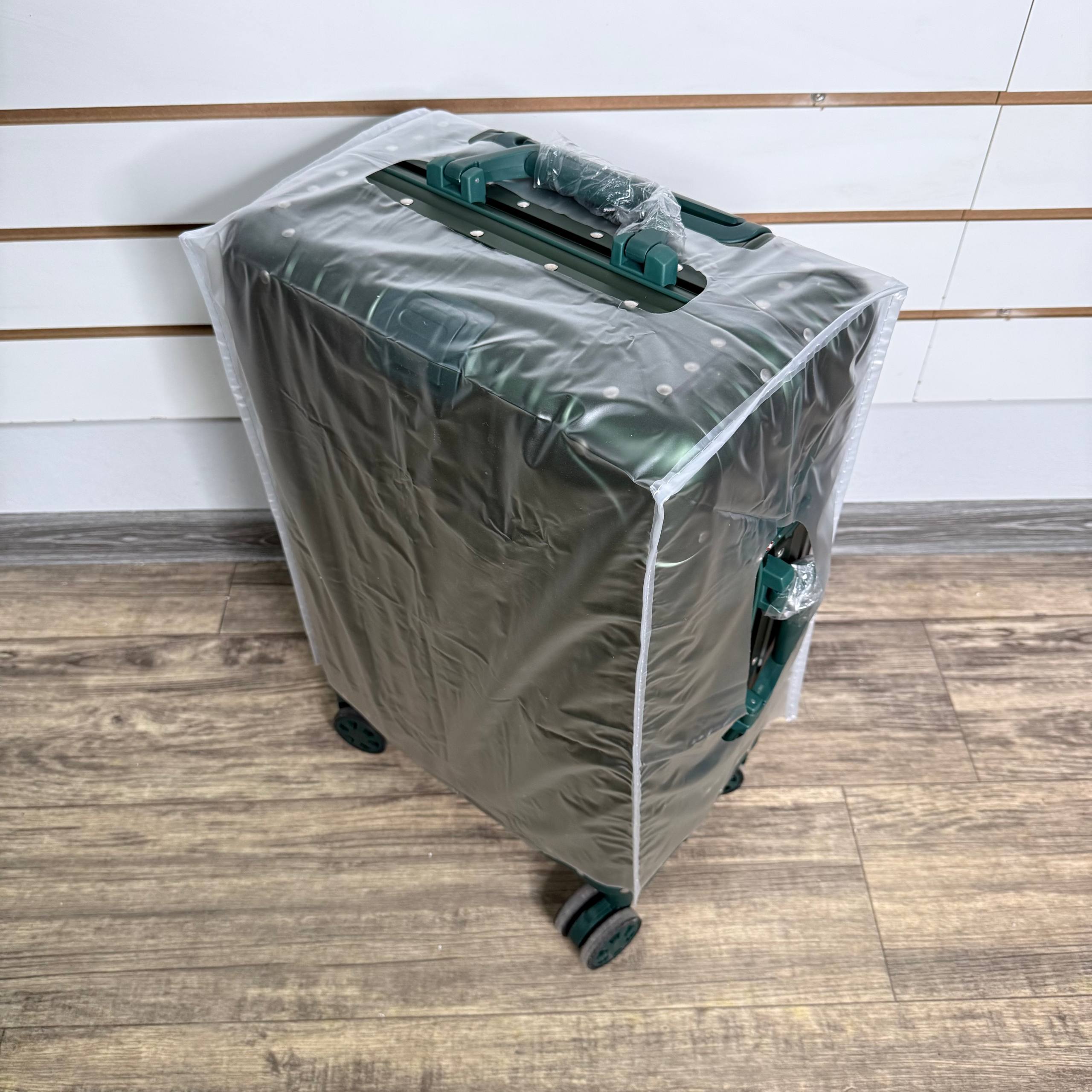 Чемодан алюминиевый S - Зелёный