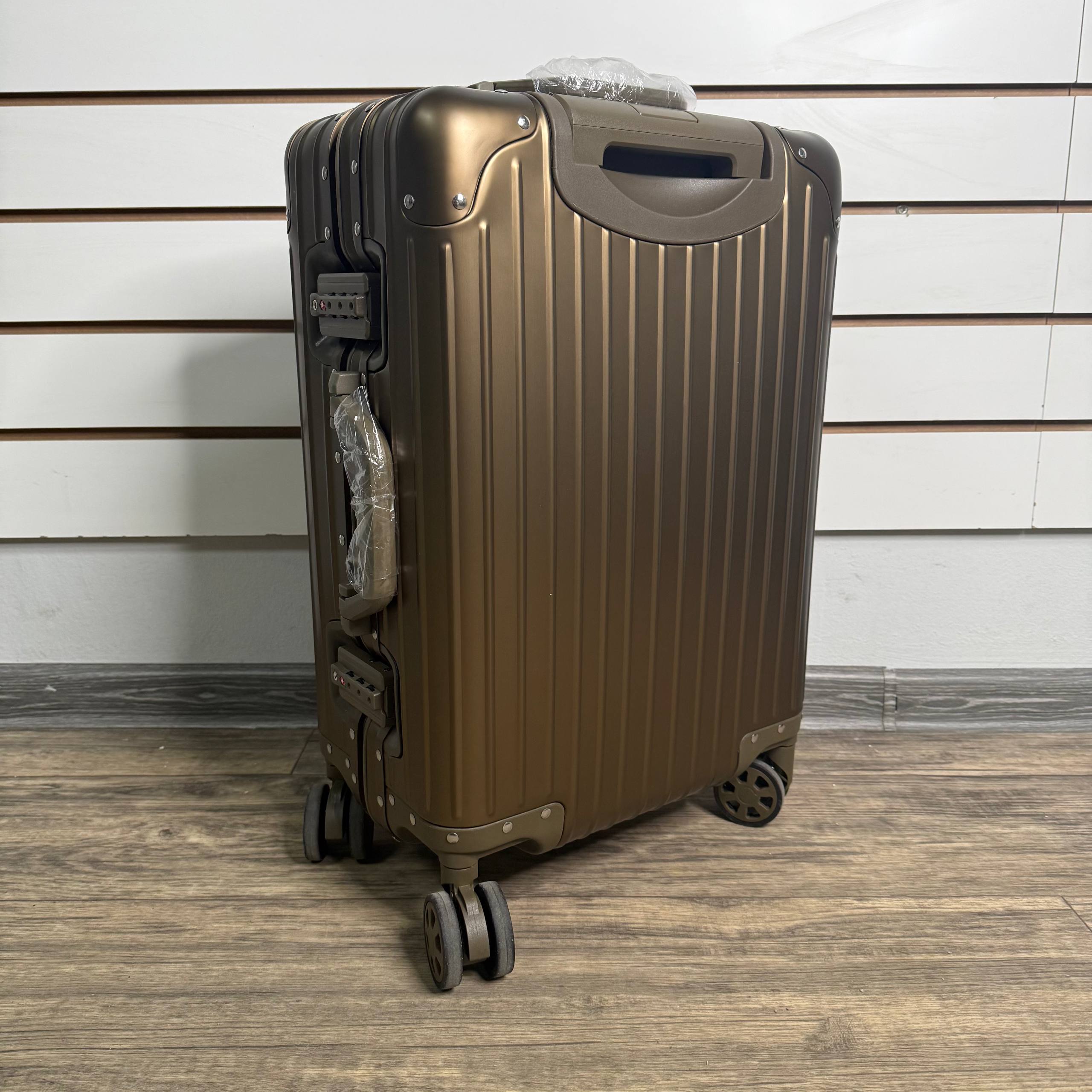 Чемодан алюминиевый S - Бронзовый