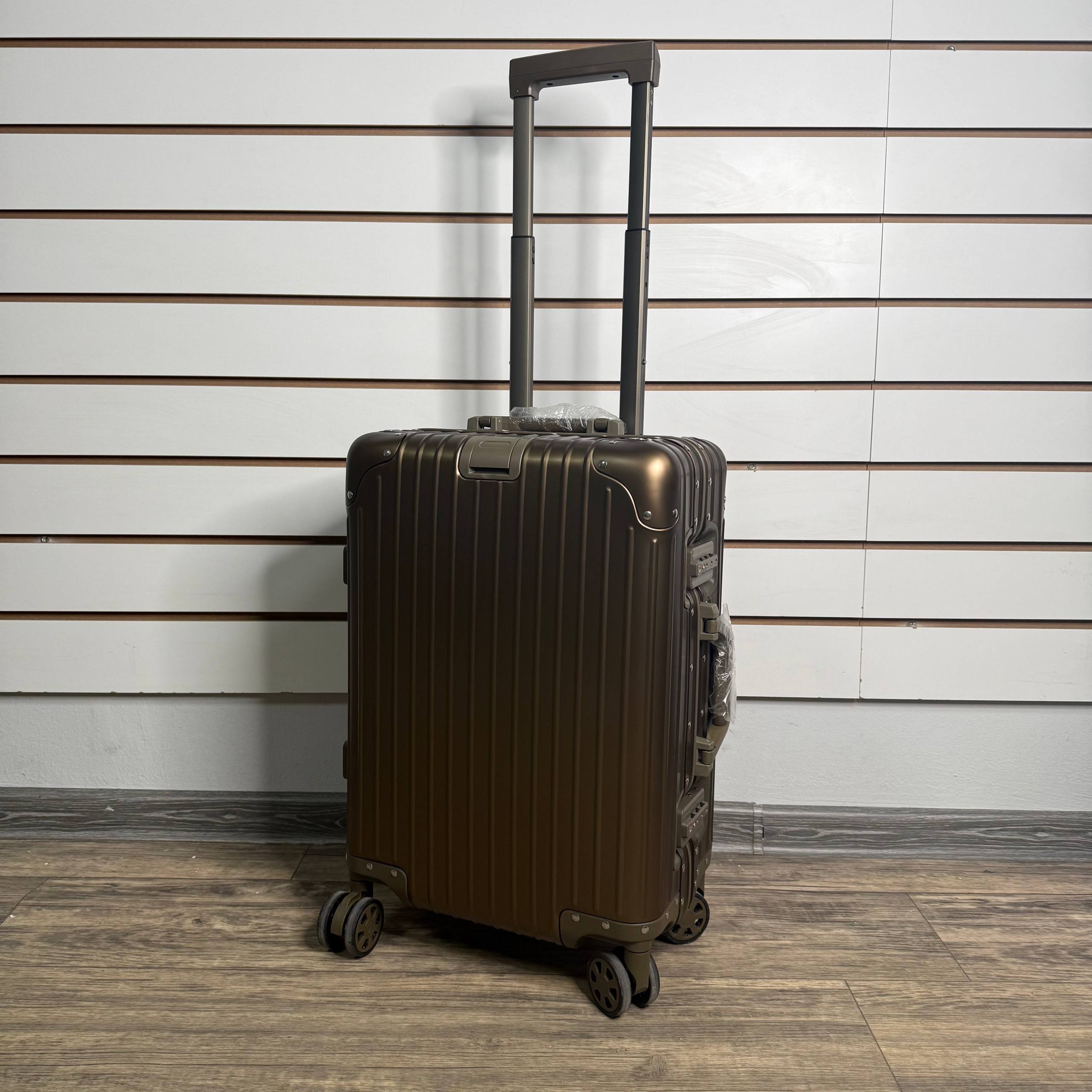 Чемодан алюминиевый S - Бронзовый