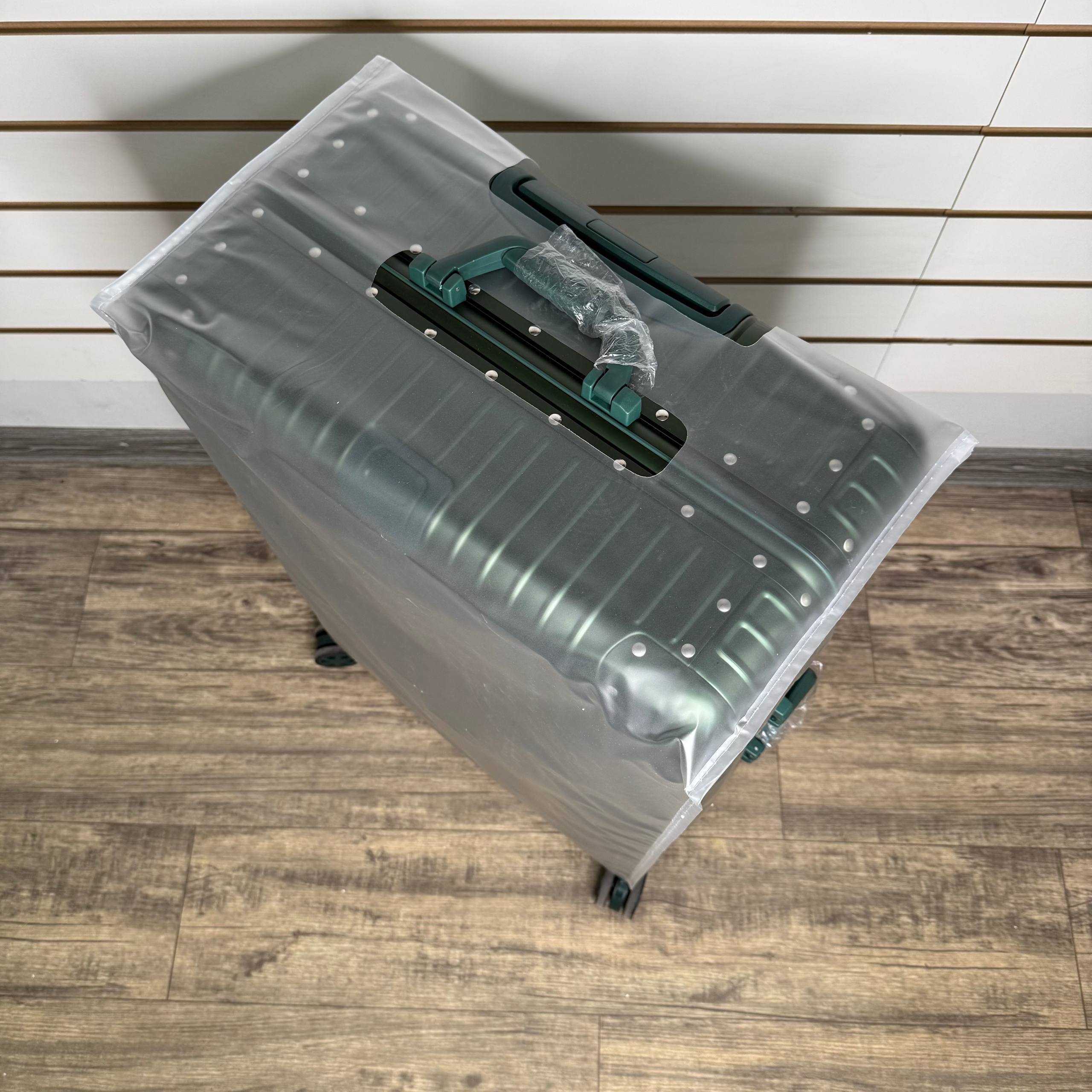 Чемодан алюминиевый L-XL - Зелёный