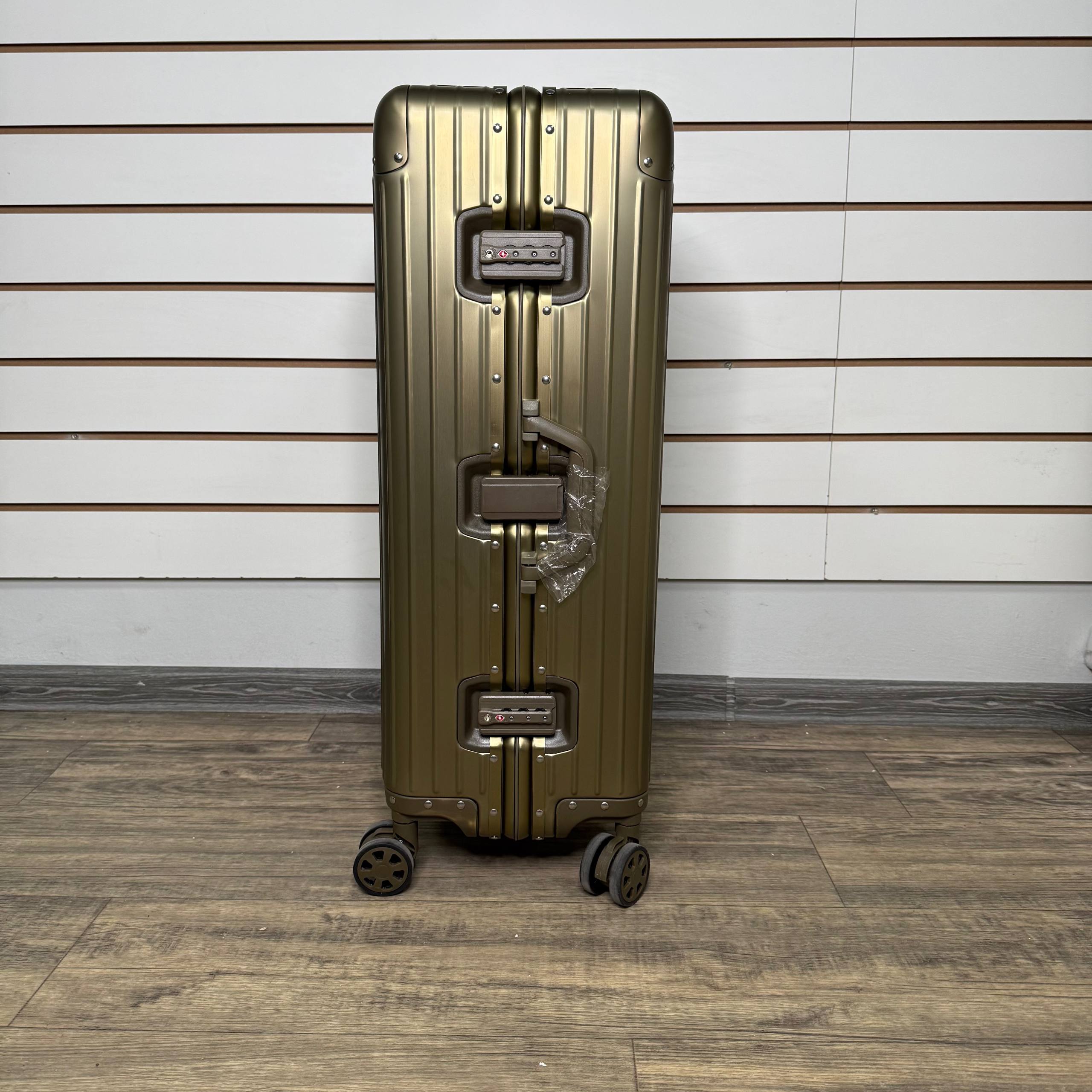 Чемодан алюминиевый L-XL - Бронзовый