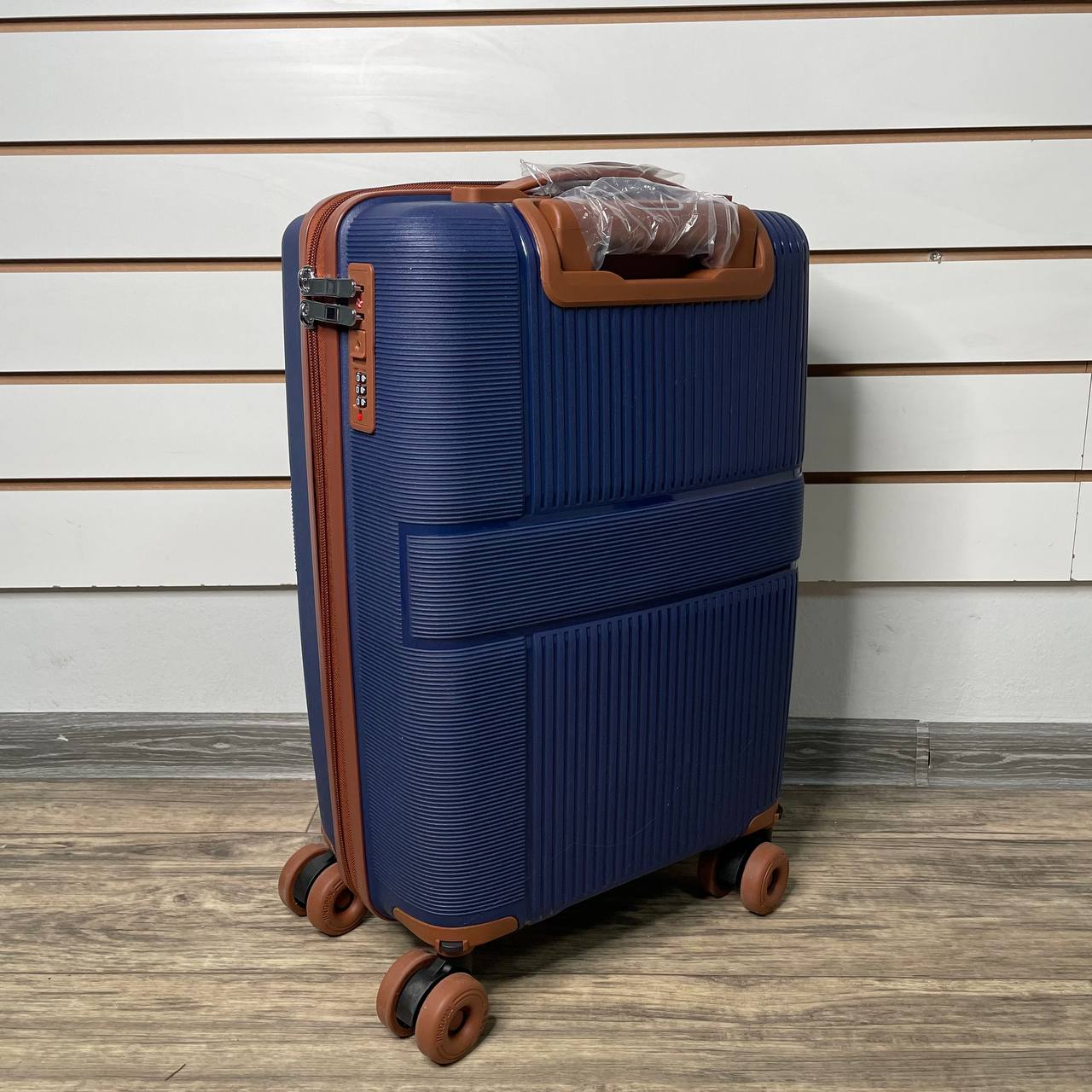 Чемодан полипропилен S - Синий