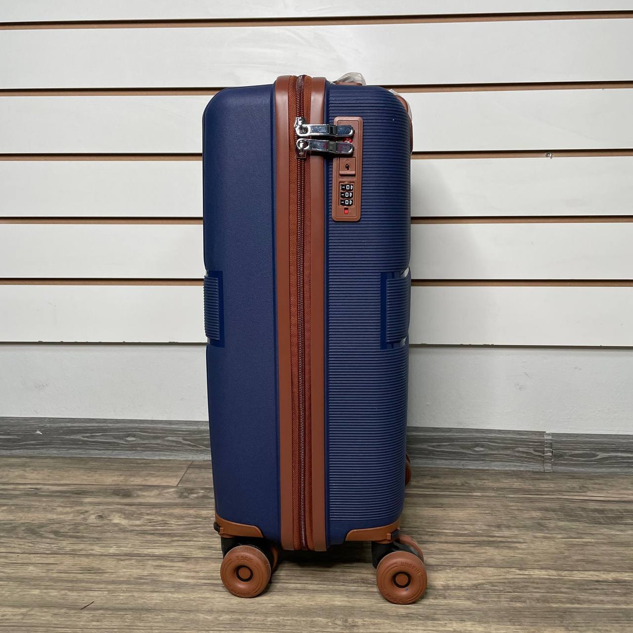 Чемодан полипропилен S - Синий