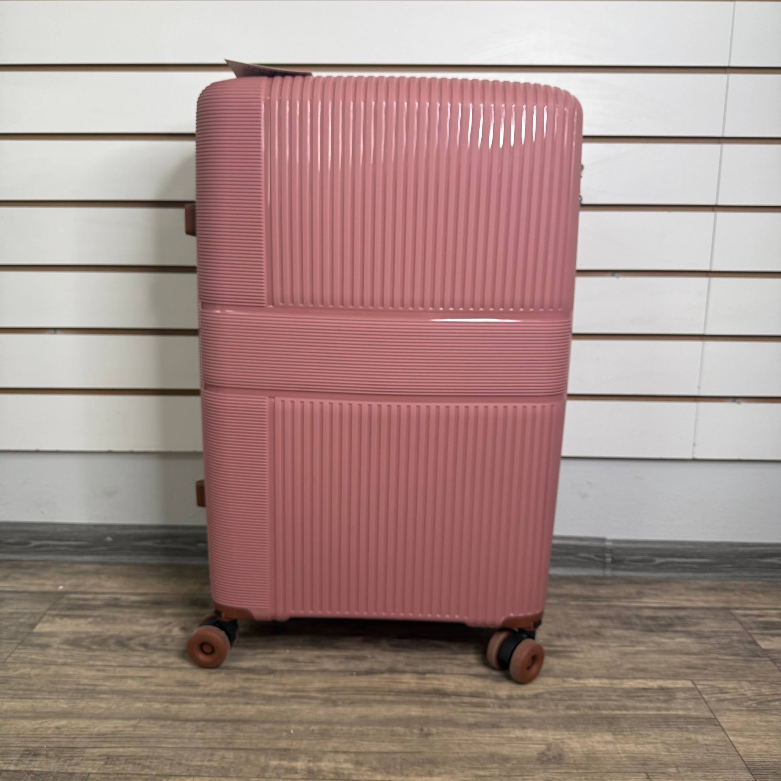 Чемодан полипропилен L - Нюдовый