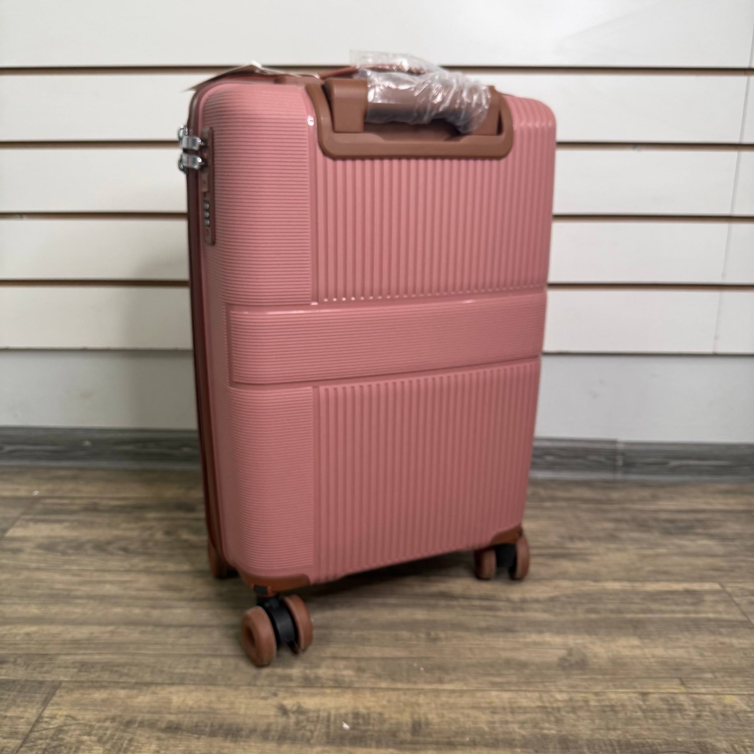 Чемодан полипропилен S - Нюдовый