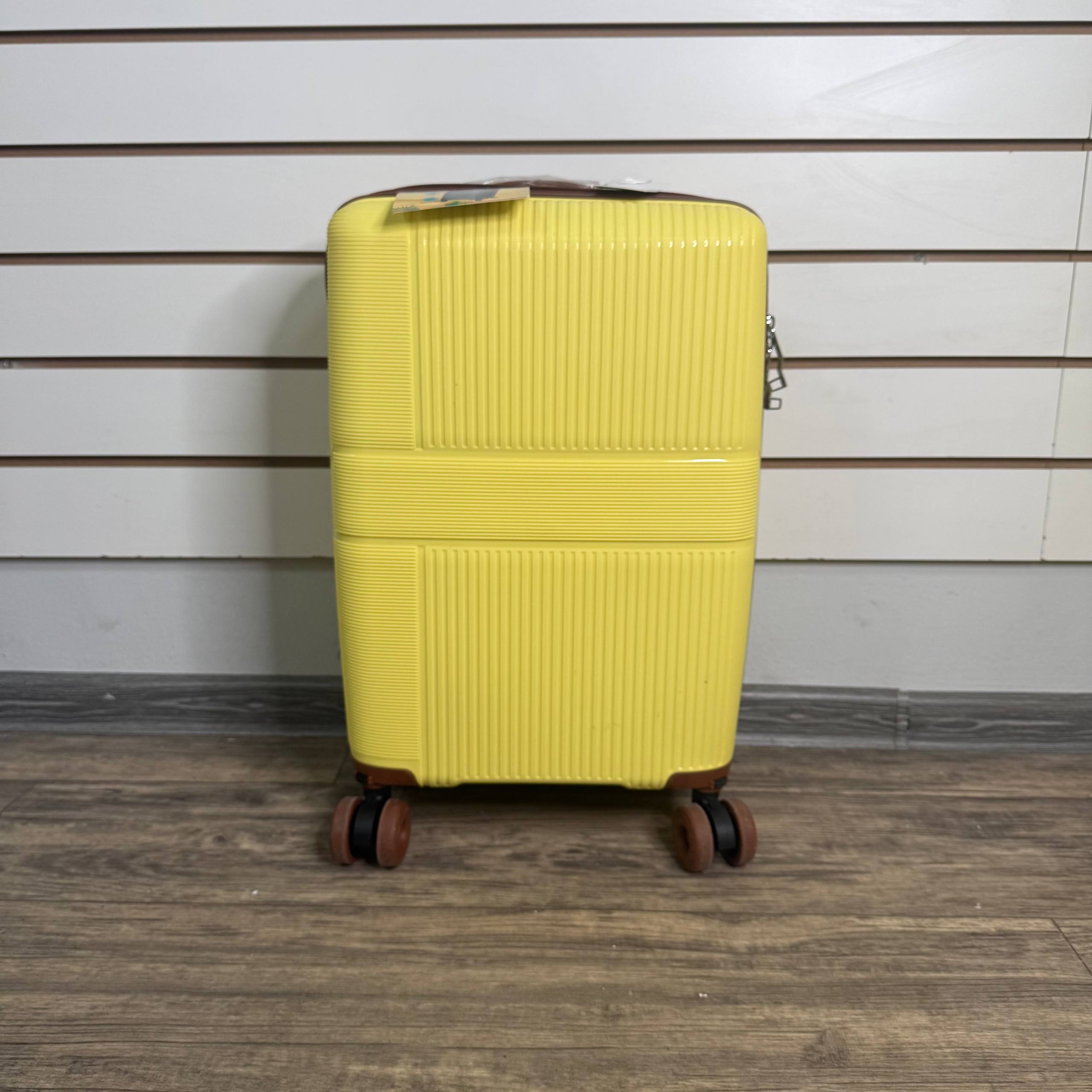 Чемодан полипропилен S - Желтый