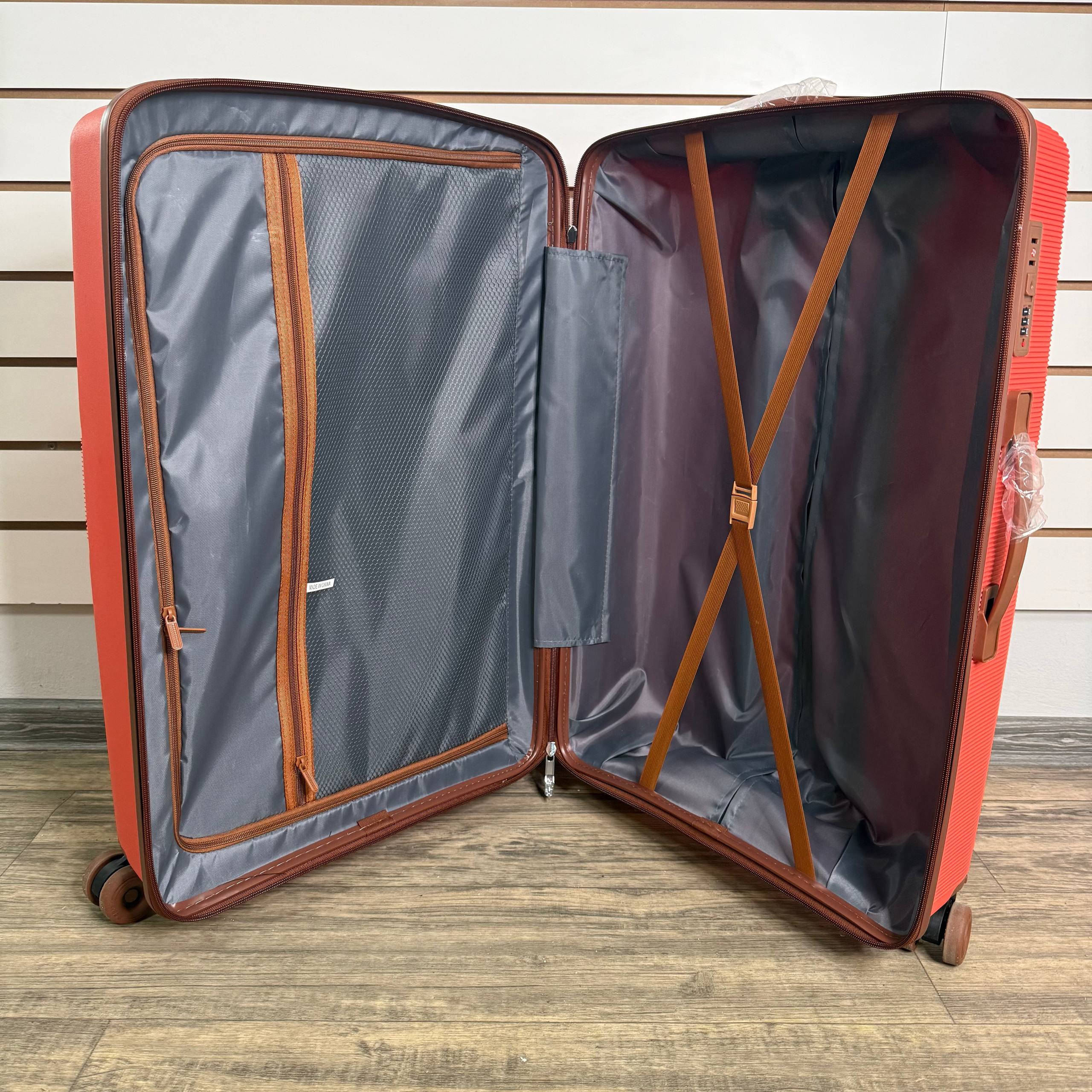 Чемодан полипропилен L - Оранжевый