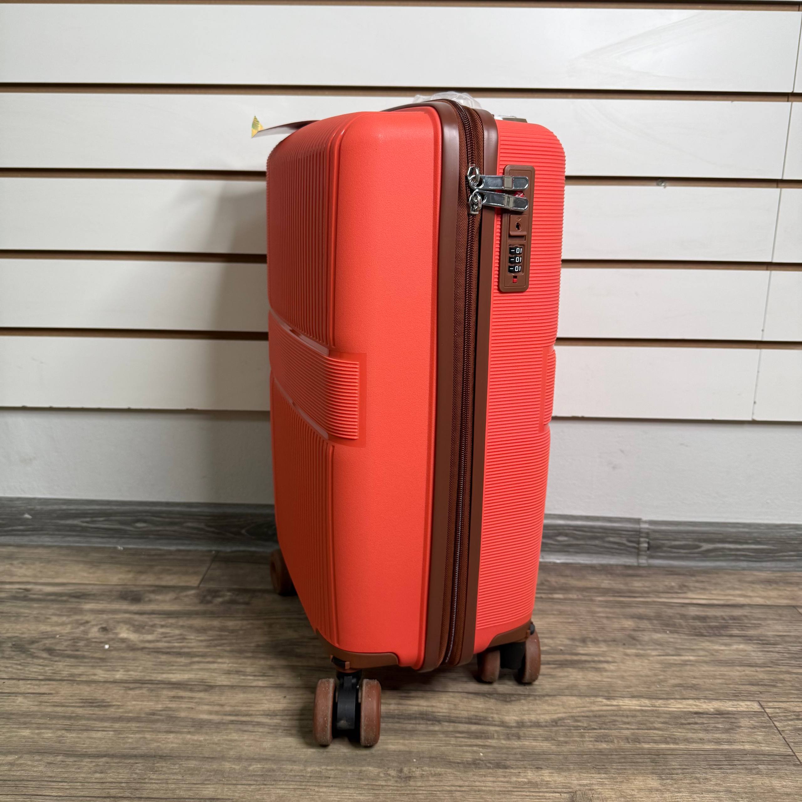 Чемодан полипропилен S - Оранжевый