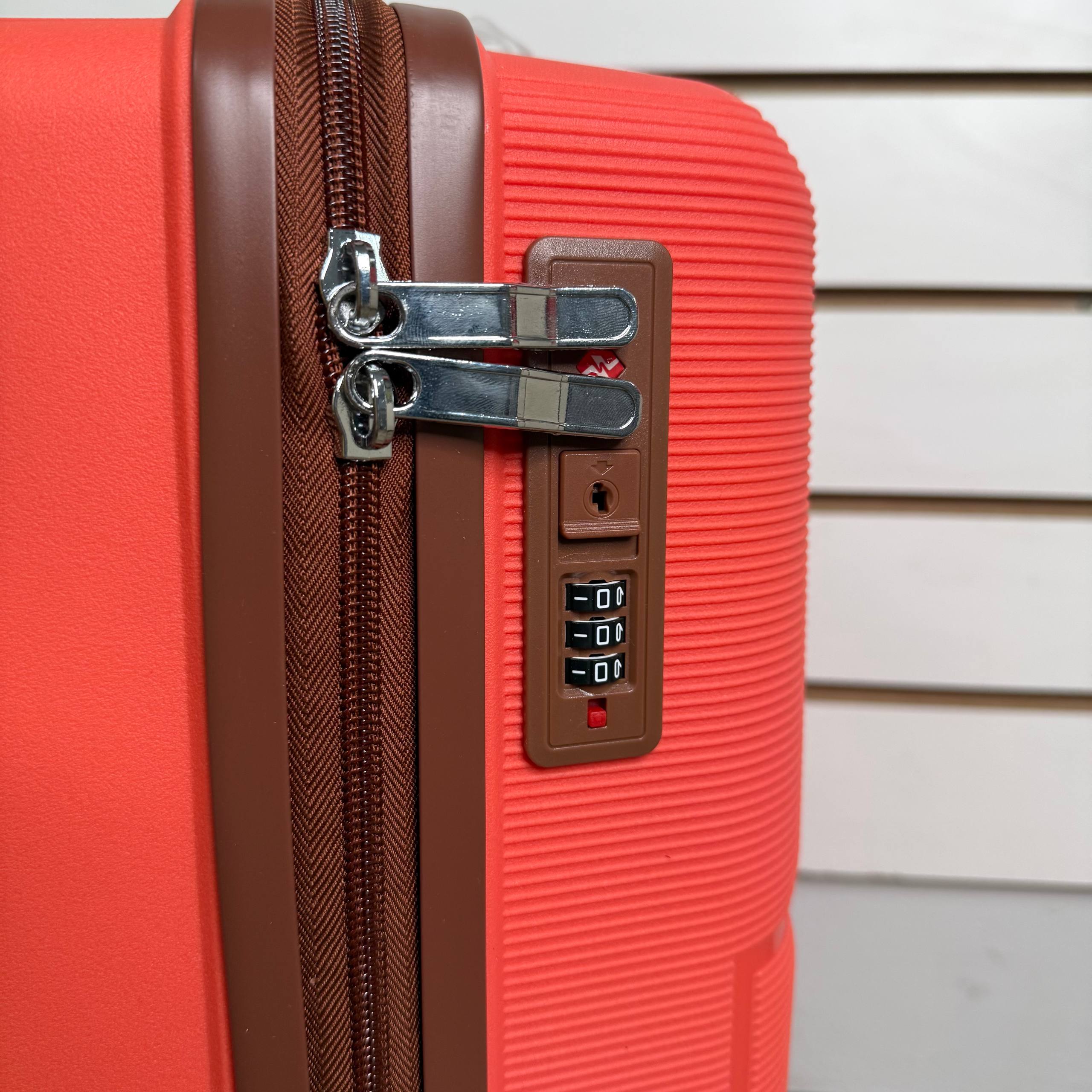 Чемодан полипропилен S - Оранжевый