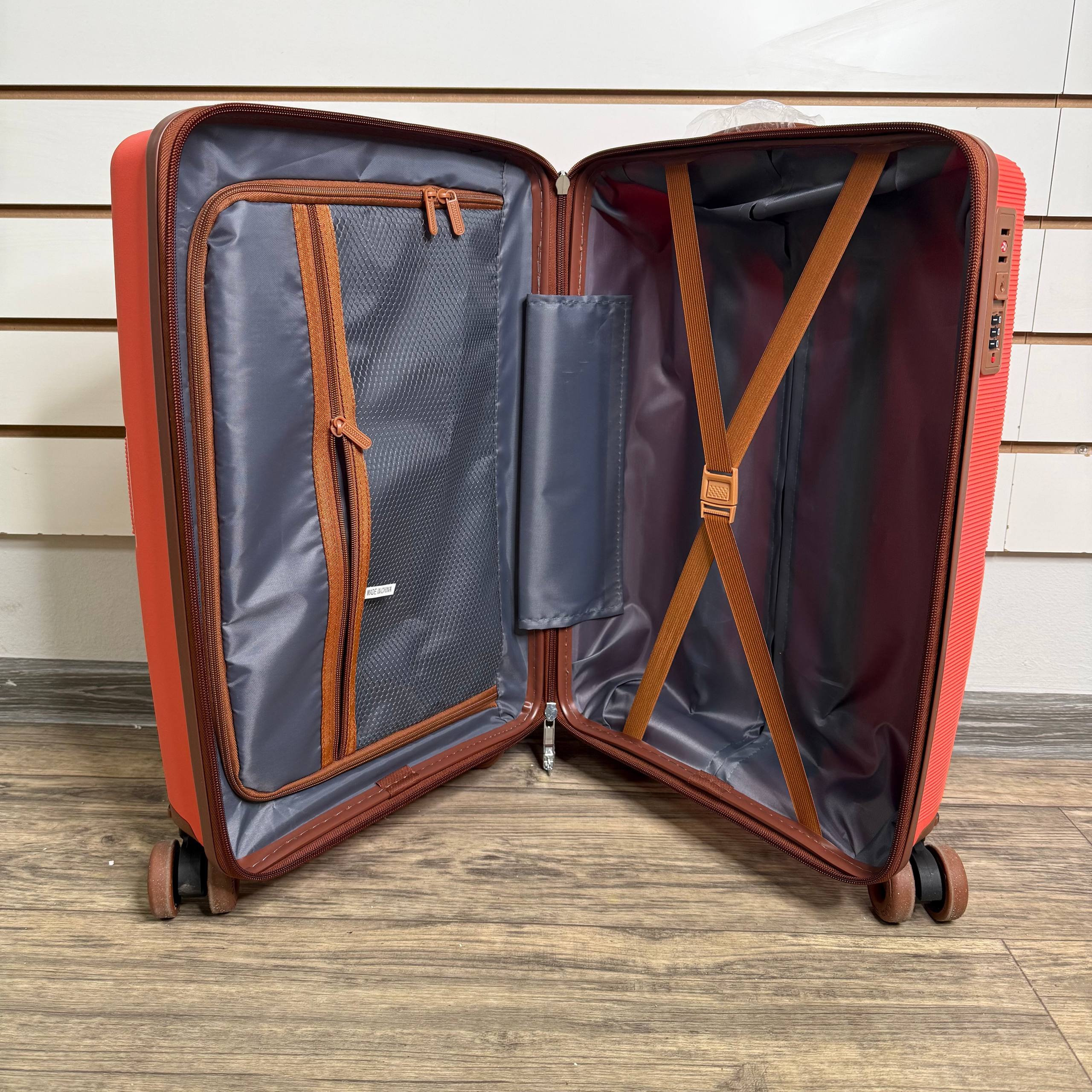 Чемодан полипропилен S - Оранжевый