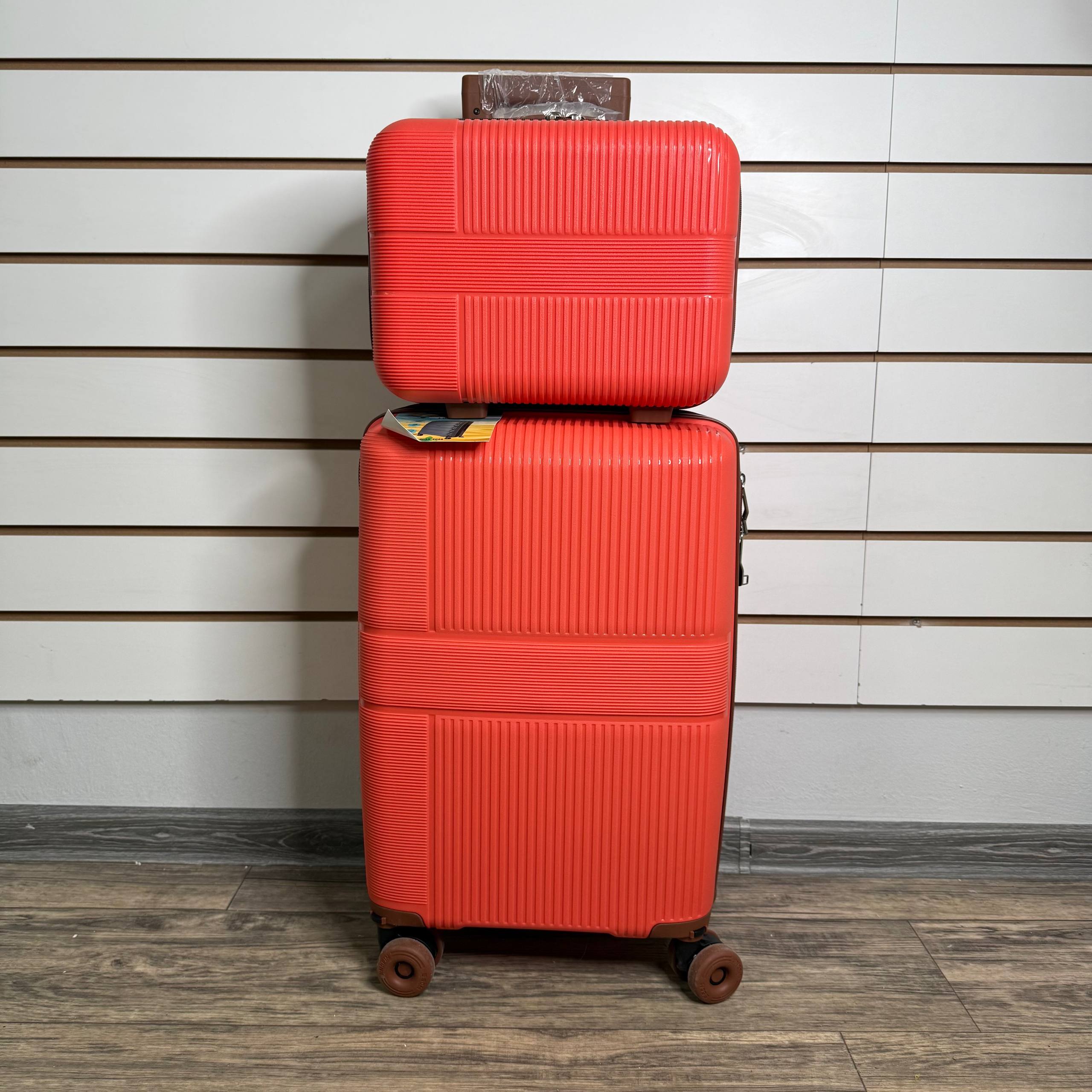 Чемодан полипропилен S - Оранжевый